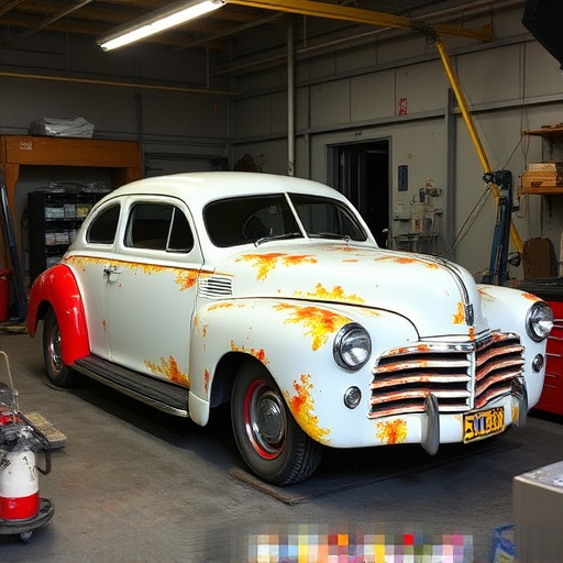 vehicle restoration process