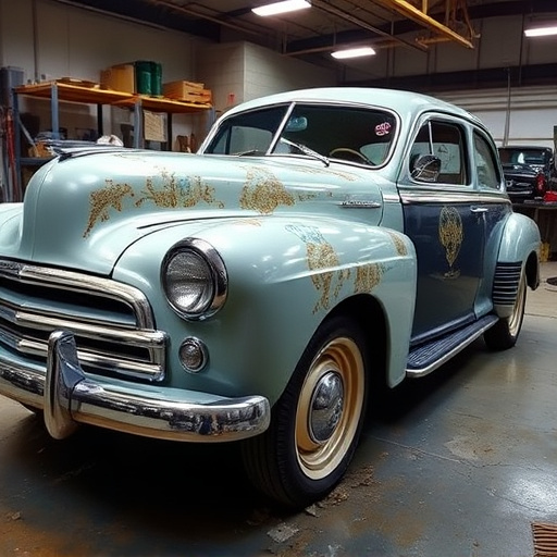 vehicle restoration process