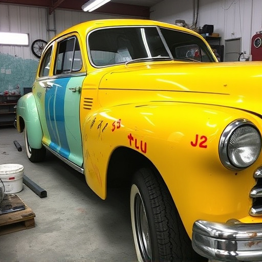 vehicle restoration process