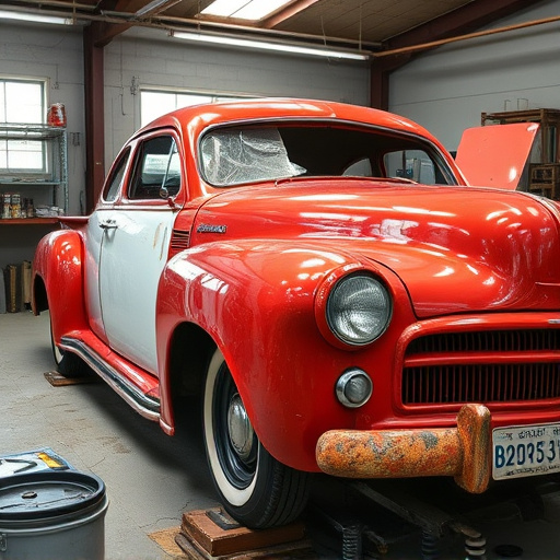 vehicle restoration process