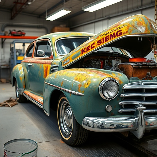 vehicle restoration process