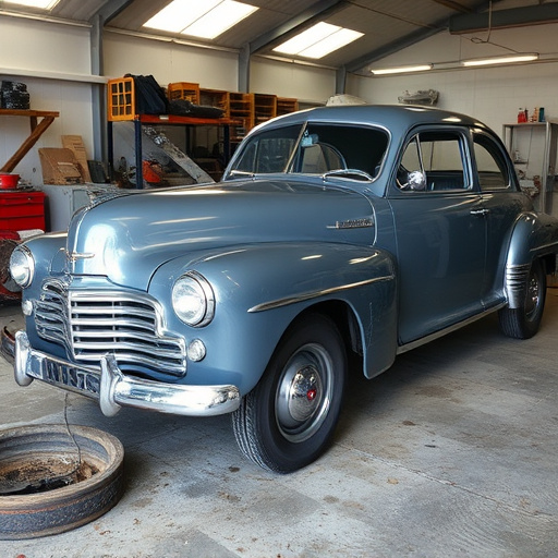 vehicle restoration process