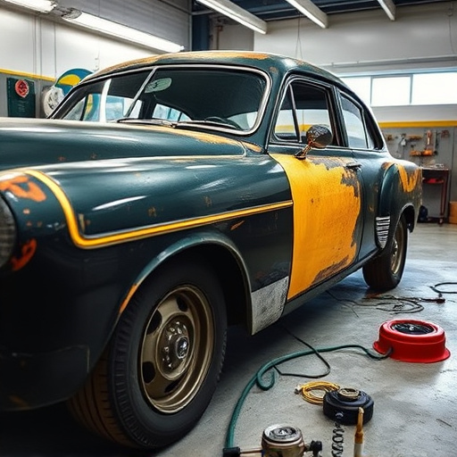 vehicle restoration process