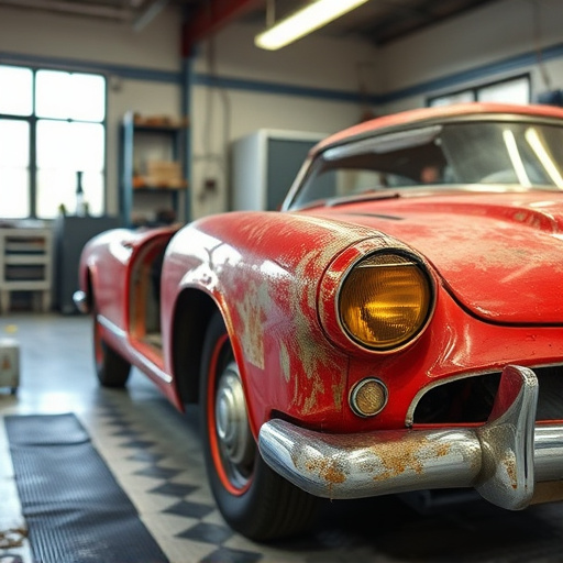 vehicle restoration process