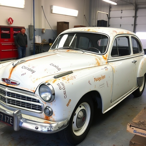 vehicle restoration process