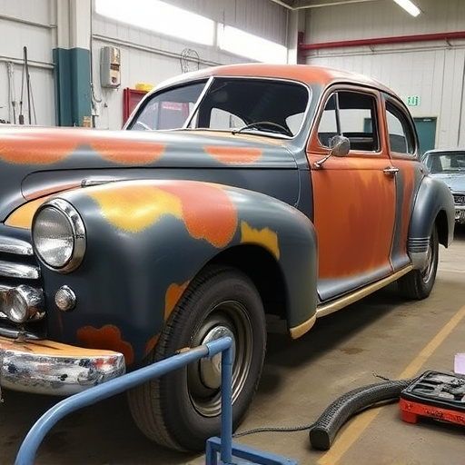 vehicle restoration process