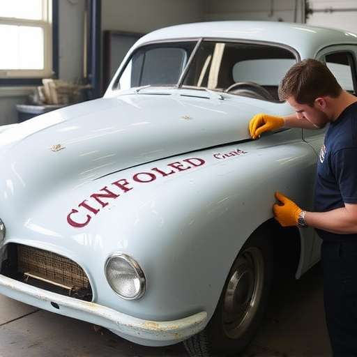 vehicle restoration process