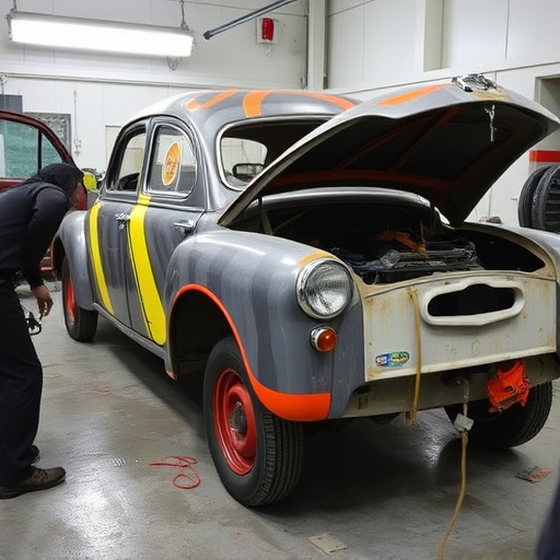 vehicle restoration process