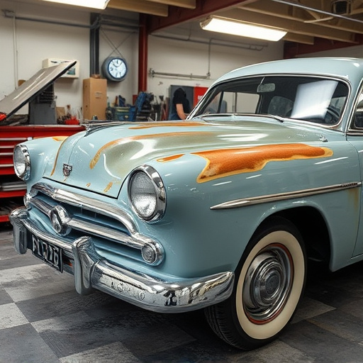 vehicle restoration process