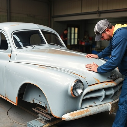 vehicle restoration process