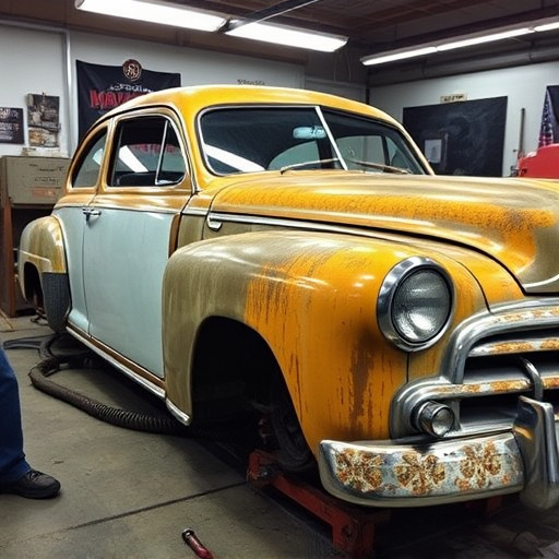 vehicle restoration process