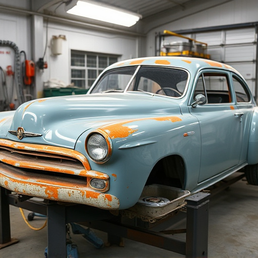 vehicle restoration process