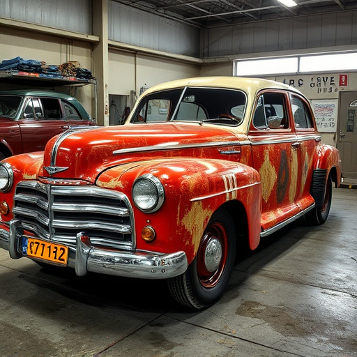 vehicle restoration process