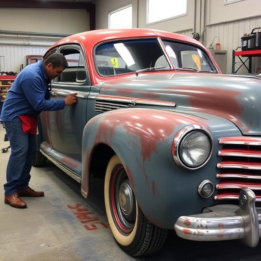 vehicle restoration process