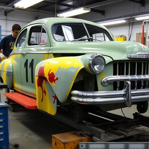 vehicle restoration process