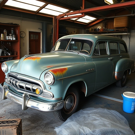 vehicle restoration process