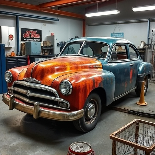 vehicle restoration process