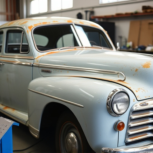 vehicle restoration process