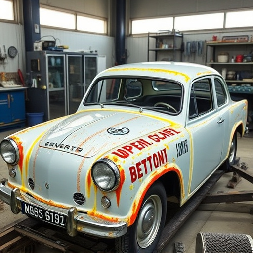 vehicle restoration process