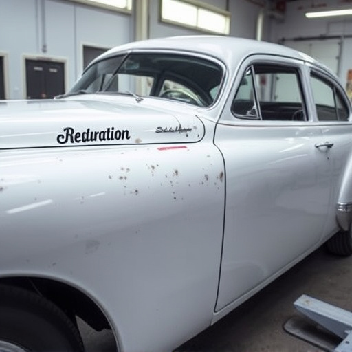 vehicle restoration process