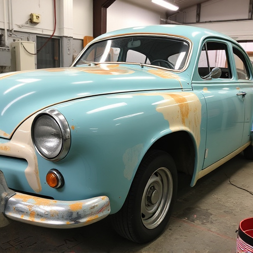 vehicle restoration process