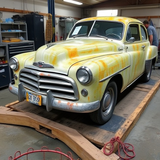 vehicle restoration process