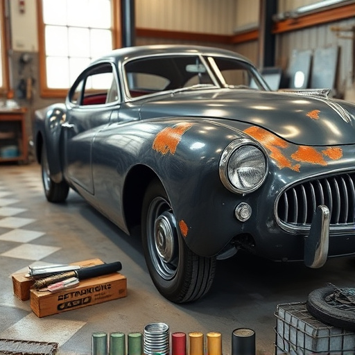 vehicle restoration process