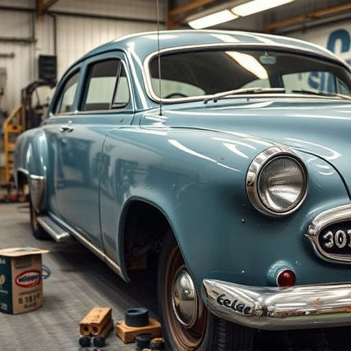 vehicle restoration process