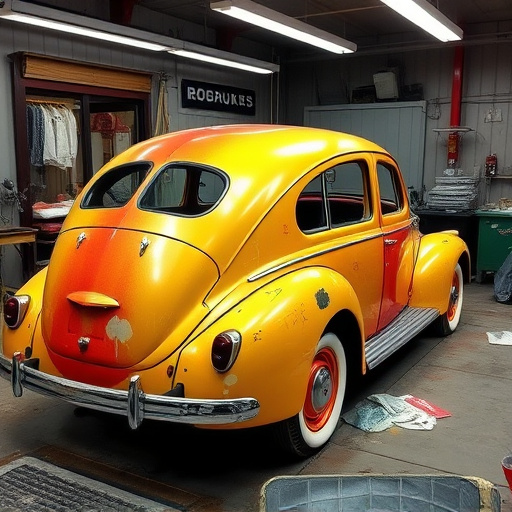 vehicle restoration process