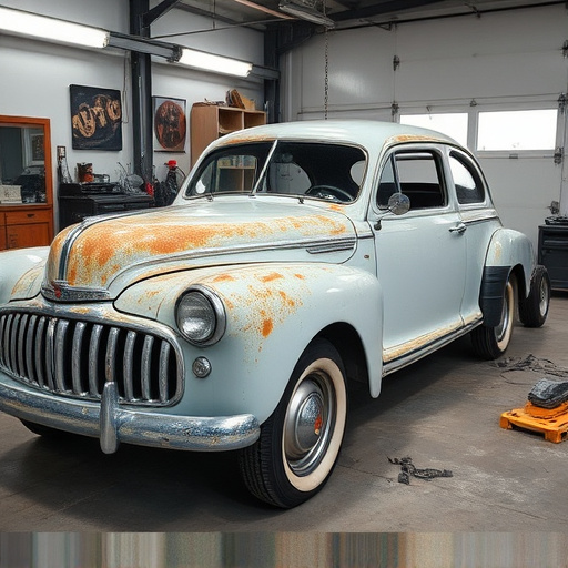 vehicle restoration process