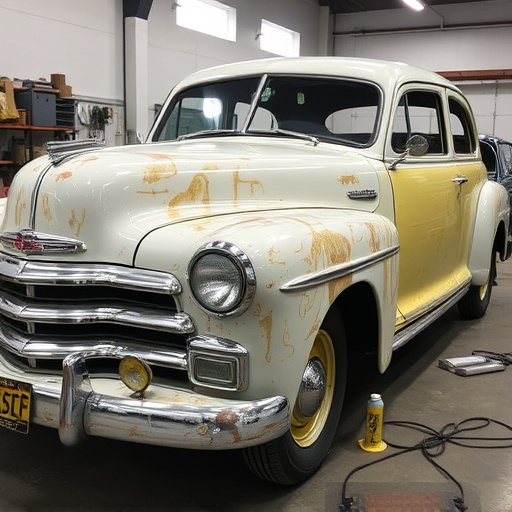 vehicle restoration process