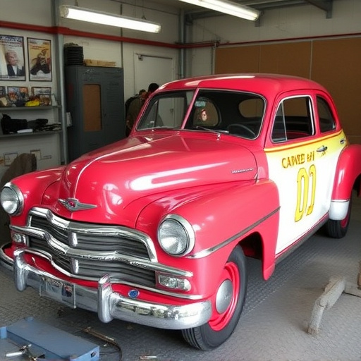 vehicle restoration process