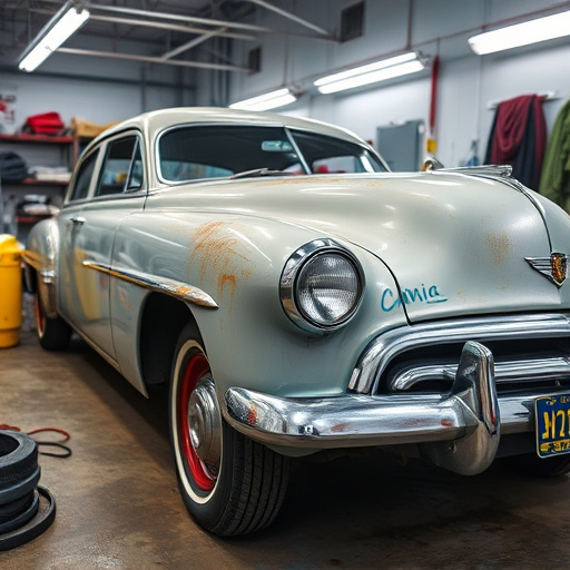 vehicle restoration process