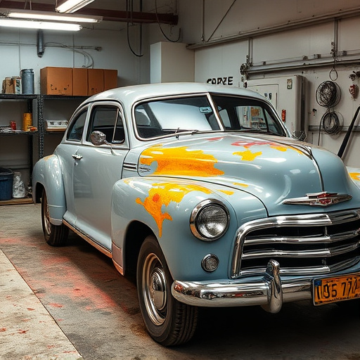 vehicle restoration process