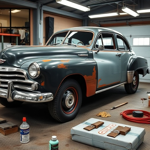 vehicle restoration process