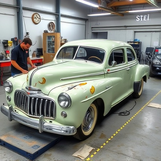 vehicle restoration process