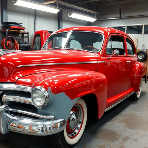 vehicle restoration process