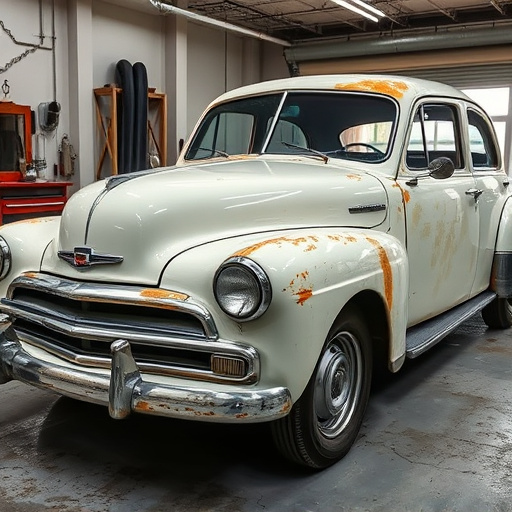 vehicle restoration process