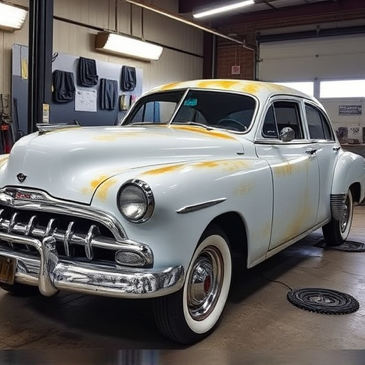 vehicle restoration process