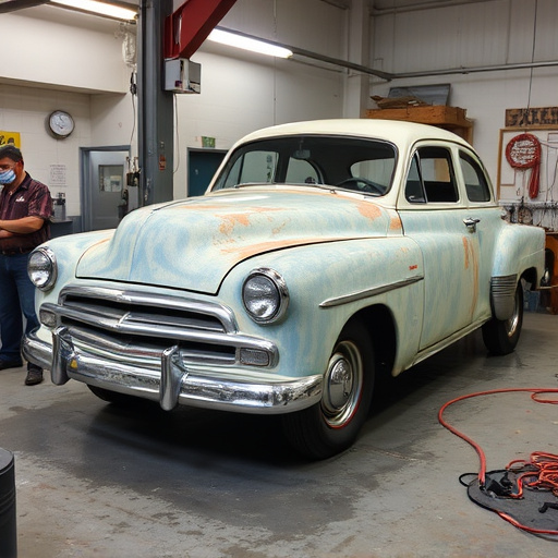 vehicle restoration process