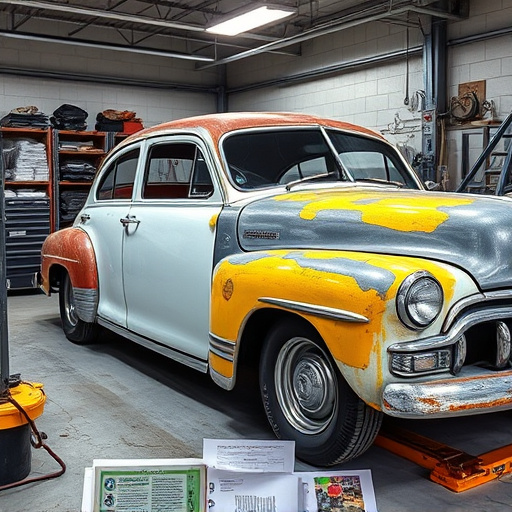 vehicle restoration process