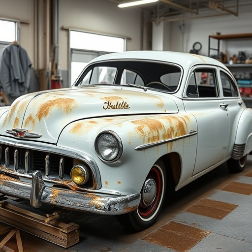 vehicle restoration process