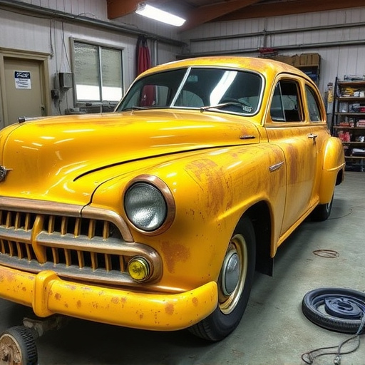 vehicle restoration process