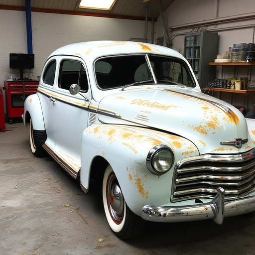 vehicle restoration process