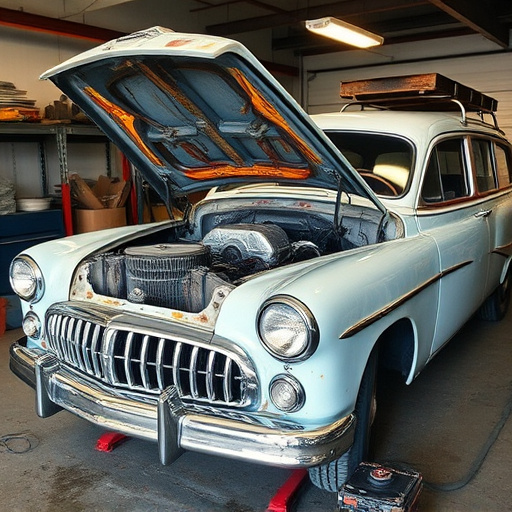 vehicle restoration process