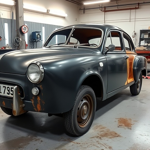 vehicle restoration process