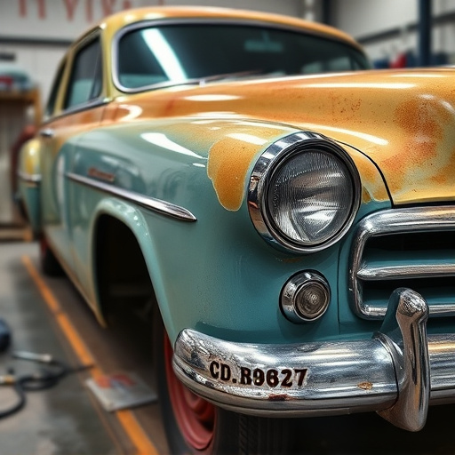 vehicle restoration process