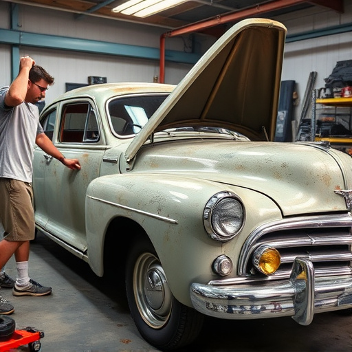 vehicle restoration process
