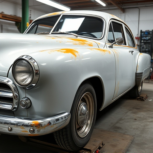 vehicle restoration process