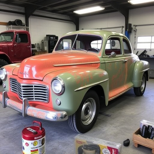 vehicle restoration process